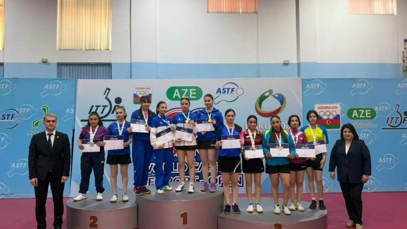 Sumqayıtlı tennisçilər çempionatda uğurlu çıxış etdilər