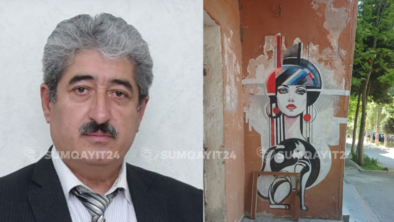Rəssamdan çağırış: Bələdiyyə Sumqayıtın görünüşü ilə bağlı daha ciddi addımlar atmalıdır