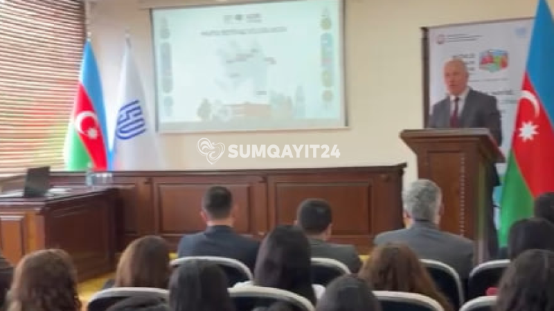 Sumqayıtda WUF13 Festivalı çərçivəsində məlumatlandırma sessiyası keçirilib