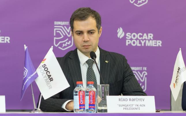 Sumqayıtın prezidenti Braziliyaya yollanıb