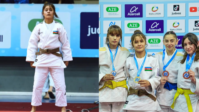 Sumqayıtlı Ayan qızıl medalın sahibi oldu