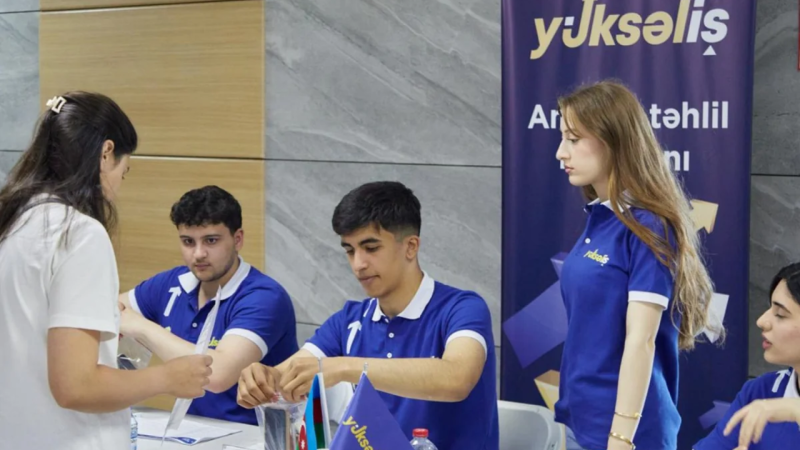 Sumqayıtda VI Yüksəliş müsabiqəsinin Analitik təhlil imtahanı başlayıb