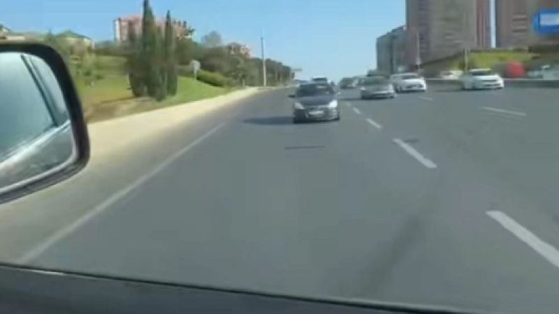 Bakı-Sumqayıt yolunda QORXULU manevr