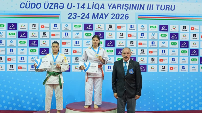 Sumqayıtlı qız cüdo üzrə yarışda ZİRVƏYƏ YÜKSƏLDİ