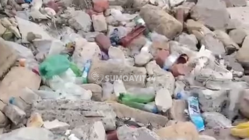 Sumqayıtın məşhur priçalı zibilə qərq olub