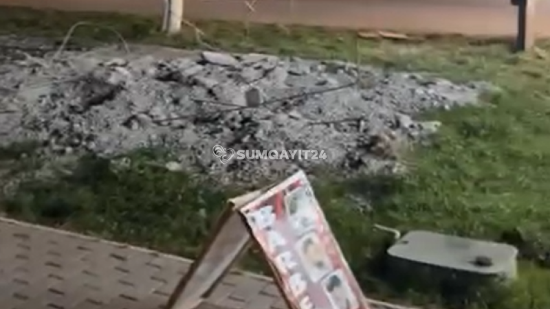 Sumqayıtda qurumlar işi yarımçıq görüb getdilər…