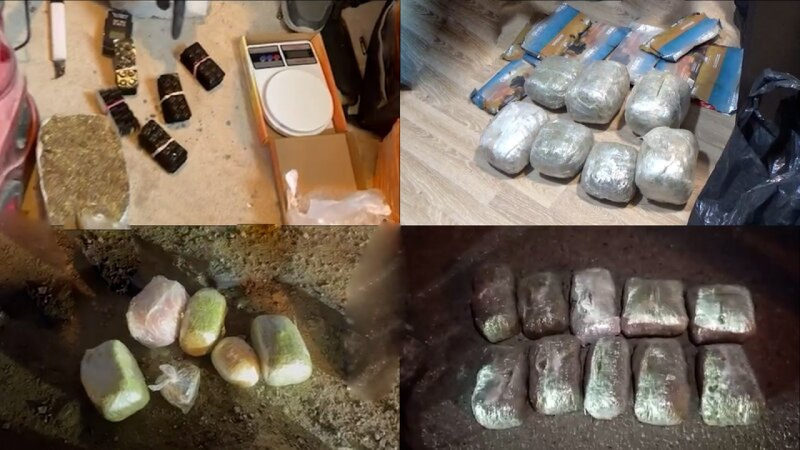 Sumqayıtda narkokuryerlik edənlər saxlanıldı