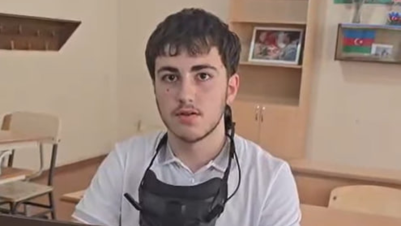 Sumqayıt məktəblisi dron hazırladı