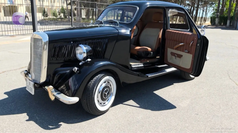 Sumqayıtda fantastik qiymətə retro maşın satışa çıxarıldı