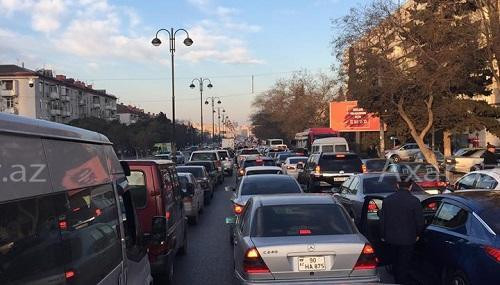 Bu ərazidəki tıxacın qarşısı belə alınacaq