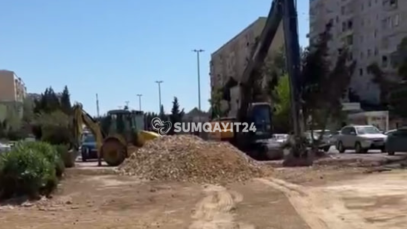 Sumqayıtda bu yol nə vaxt tam bərpa olunacaq?