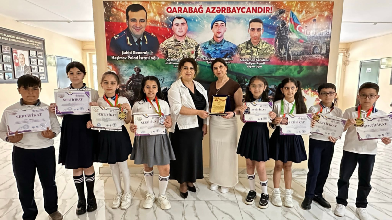 Sumqayıt məktəbindən nümunəvi uğur