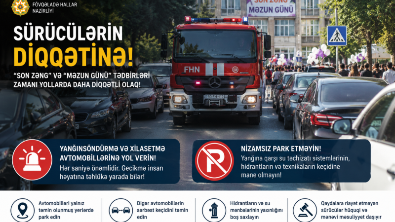 FHN-dən Son zənglə bağlı sürücülərə müraciət