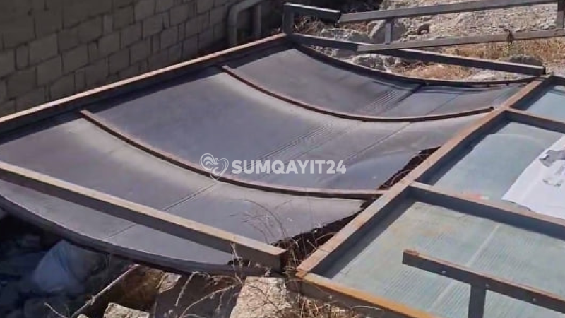 Stansiya Sumqayıtda dayanacaq faciəyə səbəb ola bilərdi