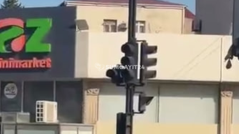 Sumqayıtda işıqforlar kor oldu?