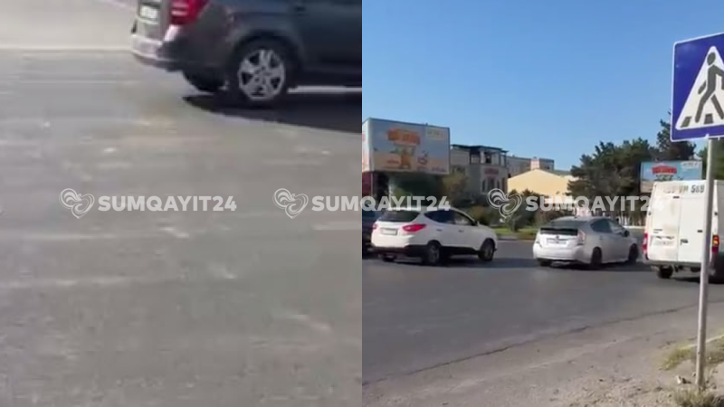Sumqayıtda silinən zebra yenilənmə gözləyir