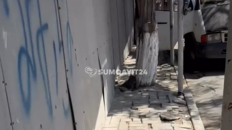Sumqayıtda dar səki daha da daraldı…