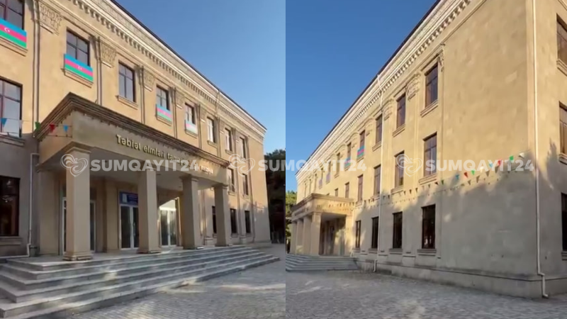 Ölkənin ən uğurlu məktəbi boş və təmirsiz qalıb - Sumqayıtda gimnaziyadan şikayət