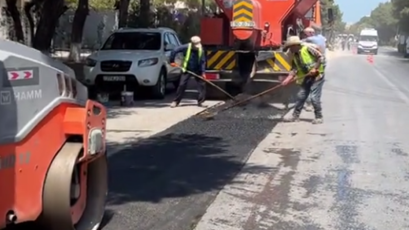 İki aydan sonra Sumqayıtın bu yolu da yada düşdü - VİDEO