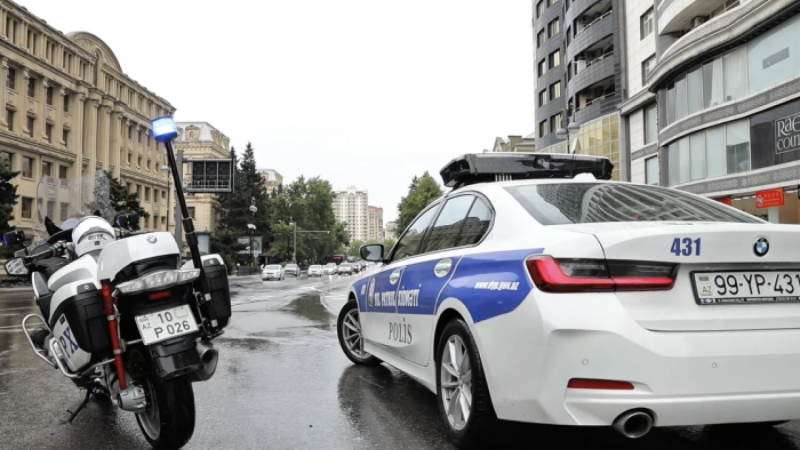 Sumqayıtda motosiklet sürücülərinə qarşı reyd keçirildi