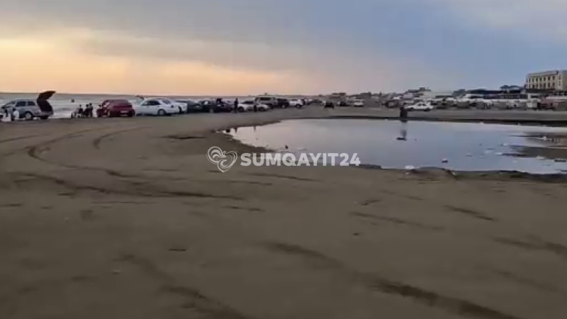 Coratdakı yeni çimərlikdə MÜƏMMA - VİDEO
