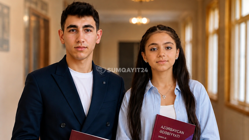 Sumqayıtlı sinif yoldaşı olan bacı-qardaş indi də qrup yoldaşı oldu
