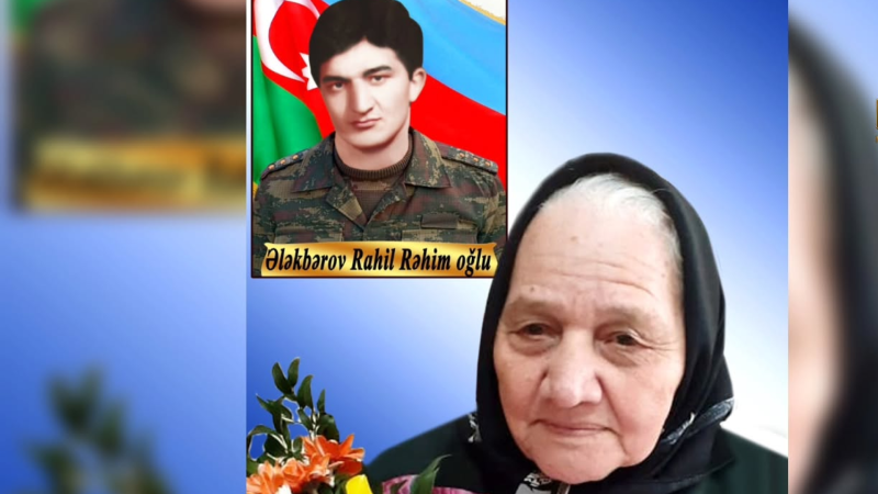 Sumqayıtlı şəhidin anası vəfat etdi