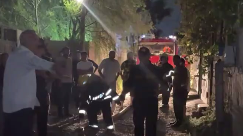 Özü yandırıb, sonra qaçıb gedib - Qonşular danışdı