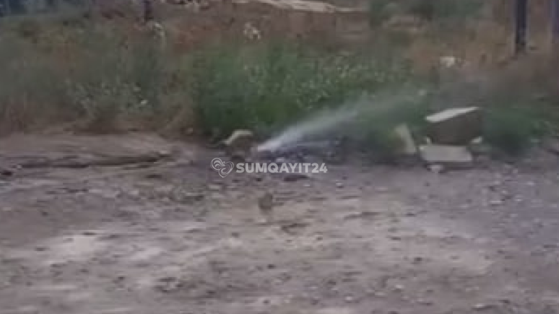 Sarayda kommunal qəza