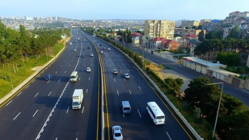 Bakı-Sumqayıt yolunun bir hissəsi işıqsız qaldı
