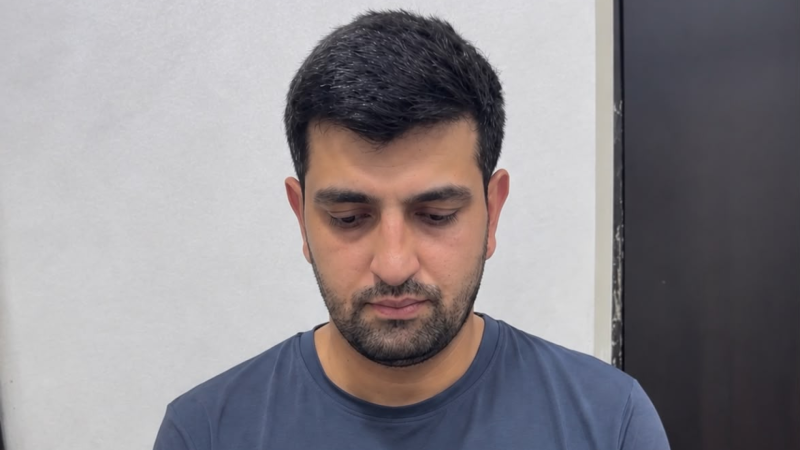 Sumqayıt polisi TikTokda saxta quzu elanı paylaşanı saxladı