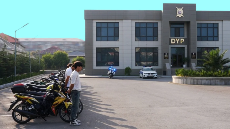 Sumqayıtda qaydaları pozan 22 motosiklet sürücüsü saxlanıldı