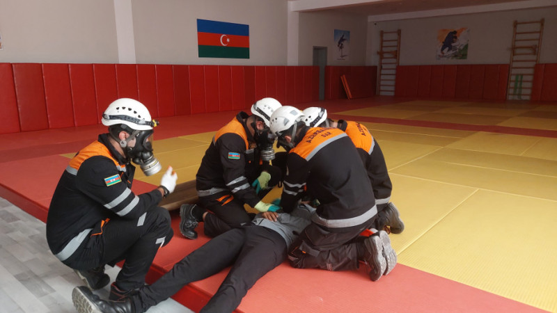 Mehdi Hüseynzadə adına stadionda təlim