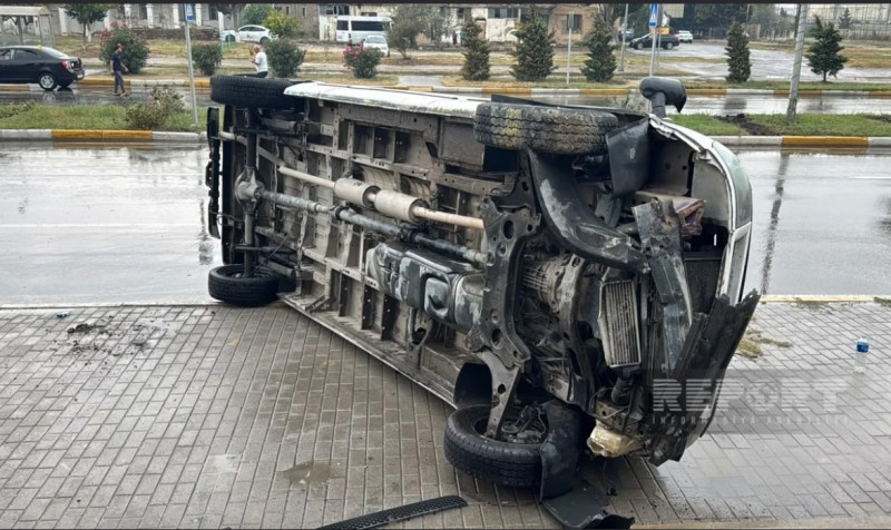 Sumqayıtda qəza - YARALILAR var