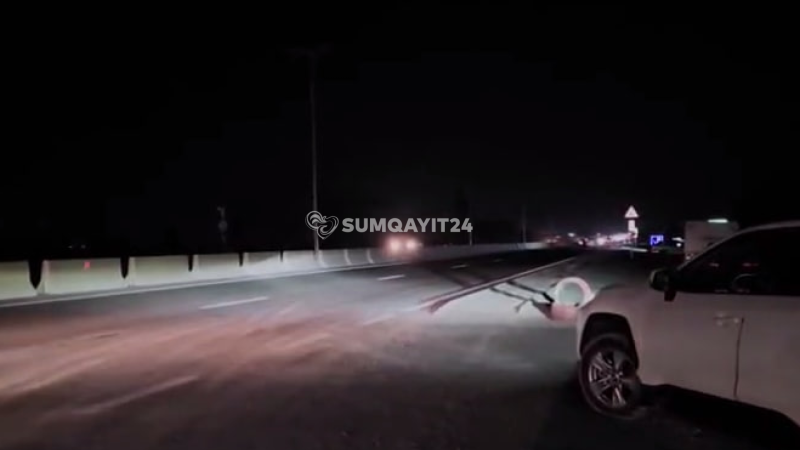 Sumqayıt yolunda işıqlandırma ilə bağlı ŞAD XƏBƏR