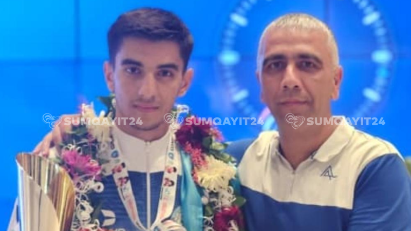 Sumqayıtlı məktəbli İtaliyada dünya çempionu oldu