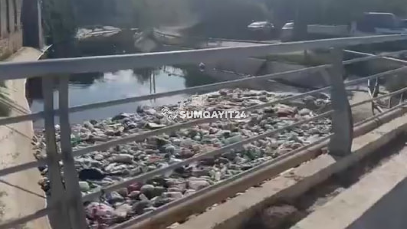 Novxanıda kanal zibillik içində: sakinlərdən müraciət