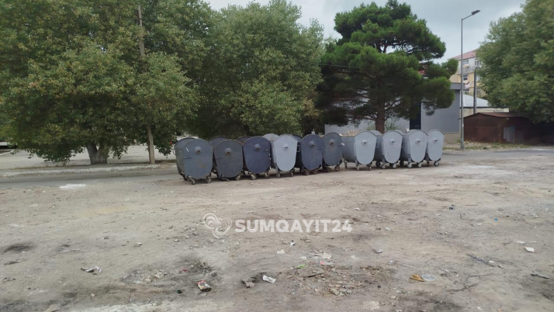 Sumqayıtda yaranan antisanitar vəziyyət aradan qaldırılıb