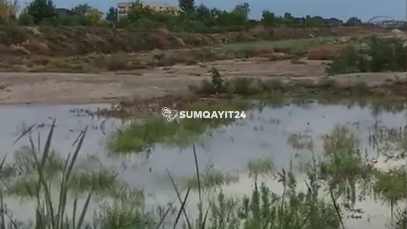 Sumqayıtda kommunal qəza - sakinlər tədbir gözləyir