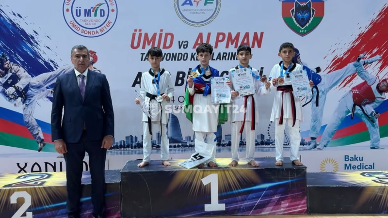 Sumqayıtlı Oktay 9 yaşında çempion oldu
