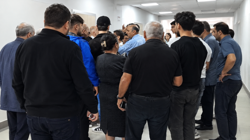Sumqayıtda uşaq poliklinikasında dava