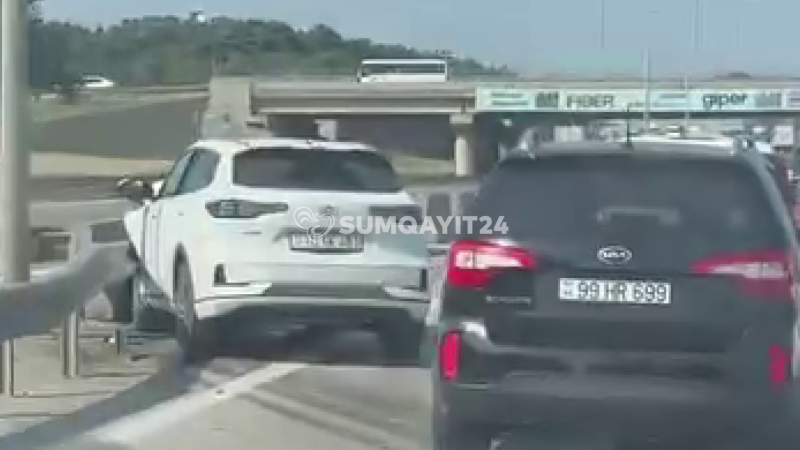 VAZ dairəsinin yaxınlığında QƏZA