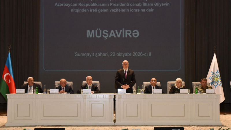Sumqayıtda YAP-ın VIII Qurultayı ilə bağlı müşavirə keçirildi