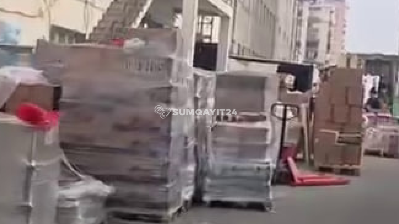 Sumqayıtda yolun müəyyən hissəsinin zəbt edilməsinə etiraz