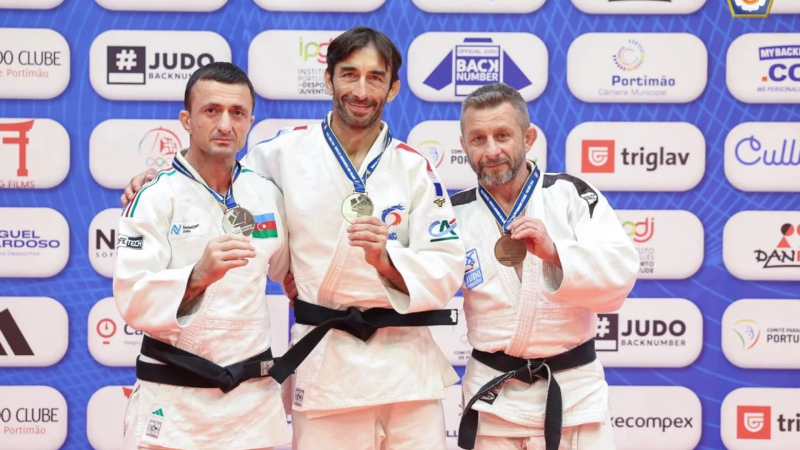 Cüdoçumuz Babək Hacıyev də Avropa çempionatında FƏRQLƏNDİ