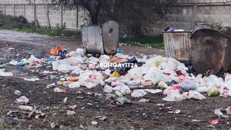 Sumqayıtda ürəkbulandıran mənzərə - şəhərin sağalmaz yarası
