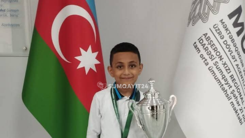 Sumqayıt məktəblisindən beynəlxalq uğur