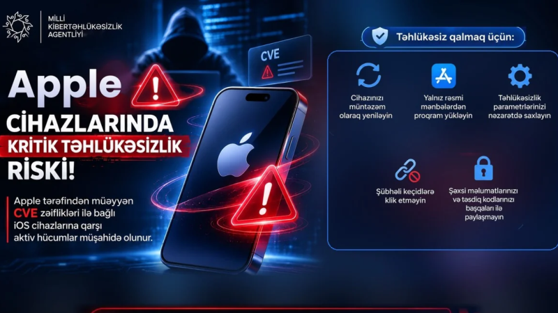 MKA: Apple istifadəçilərinin hesabları kütləvi şəkildə ələ keçirilir