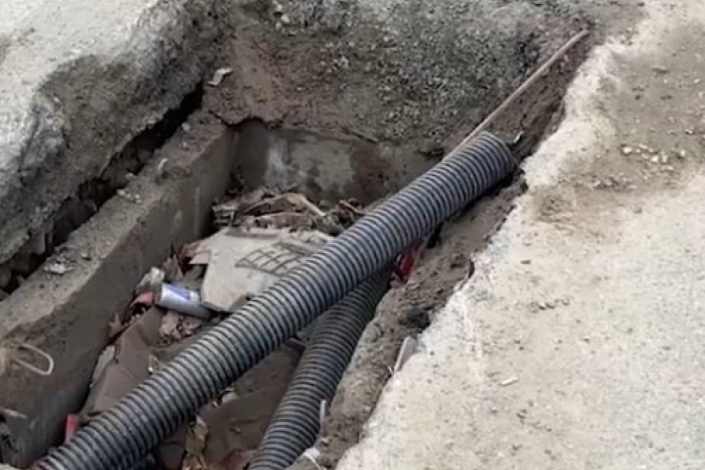 Novxanıda sürücüləri ZİYANA salan yol