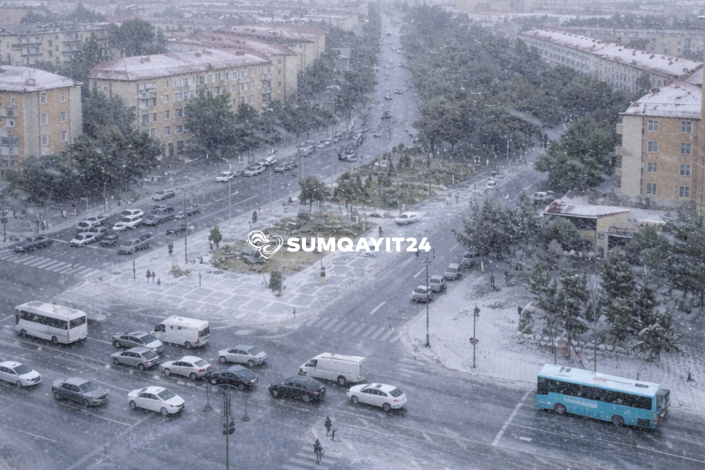 Sumqayıtda yenə şaxta olacaq